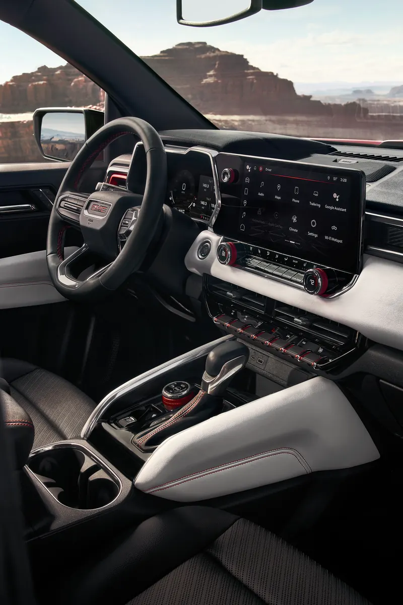 2026 GMC Canyon infotainment system at Action GMC of Bainbridge in Bainbridge GA